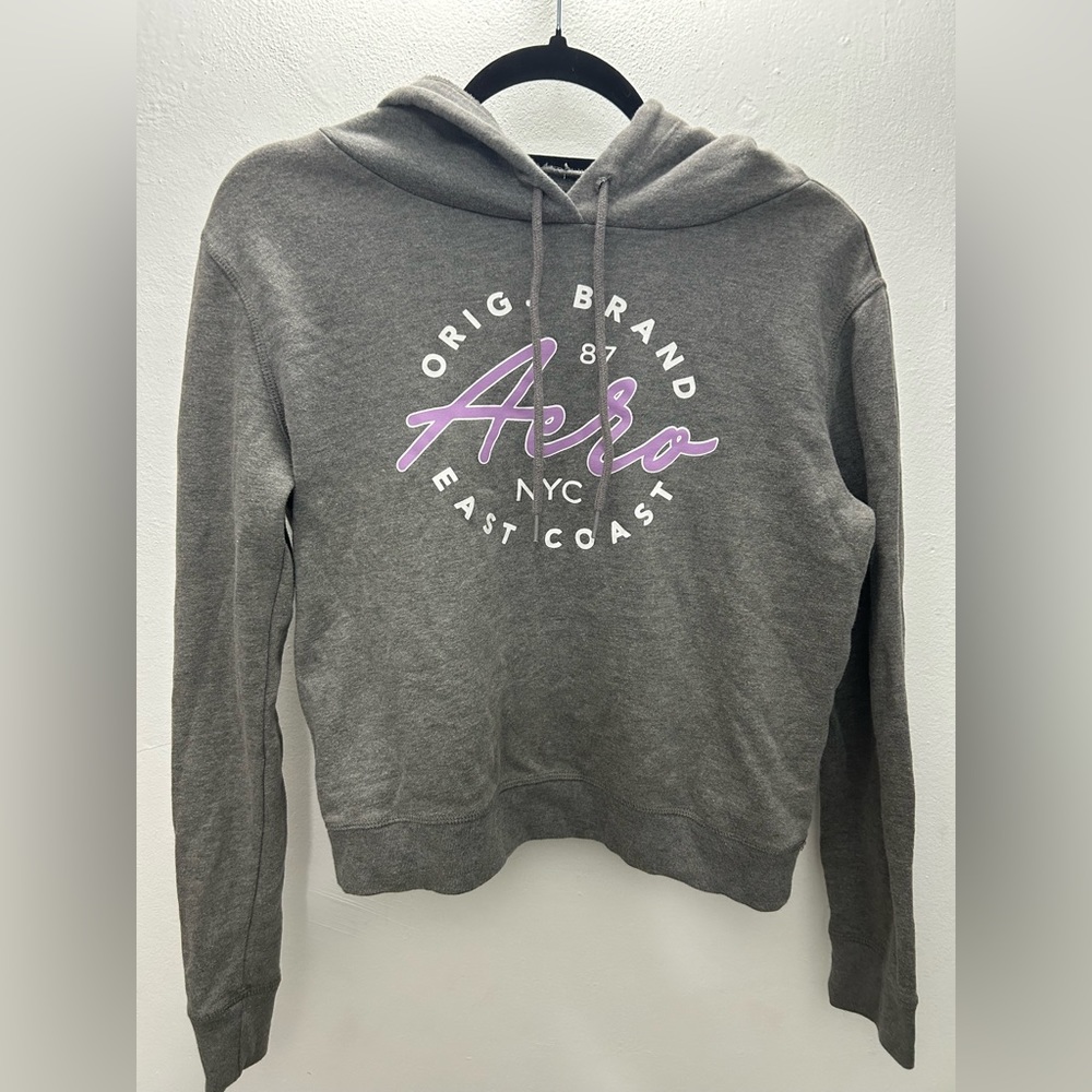 Aeropostale gray hoodie, Size Small